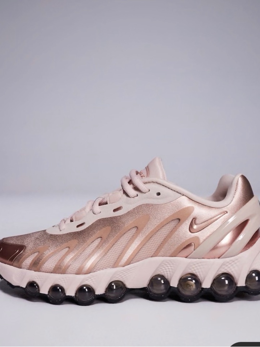 Nike Women's Air Max Dn8 in the "Rose Gold" (or Metallic Red Bronze)